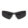 Balenciaga Occhiali da Sole BB0462S 001 Grigio Grigio Unisex