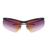 Balenciaga Occhiali da Sole BB0462S 002 Rutenio Viola Unisex