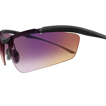 Balenciaga Occhiali da Sole BB0462S 002 Rutenio Viola Unisex 3