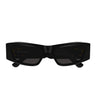 Balenciaga Occhiali da Sole BB0478S 001 Nero Grigio Donna 