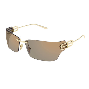 Balenciaga Sunglasses BB0485SA 002 Gold/Pink Unisex