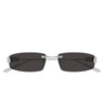 Balenciaga Occhiali da Sole BB0488S 001 Rutenio/Grigio Uomo