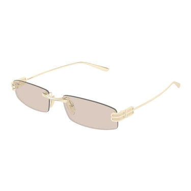 Balenciaga Occhiali da Sole BB0488S 009 Oro/Marrone Uomo 2