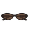 Balenciaga Occhiali da Sole BB0509S 002 Marrone/Marrone Donna