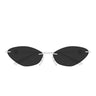 Balenciaga Occhiali da Sole BB0536S 001 Argento/Grigio Donna
