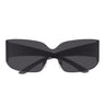 Balenciaga Sunglasses BB0421S 001 Gray Gray Unisex