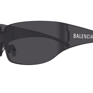 Balenciaga Sunglasses BB0421S 001 Gray/Gray Unisex 3
