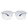 Barton Perreira Hampton Argento Geometrica Occhiali da Sole