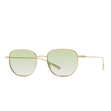 Lunettes de Soleil Barton Perreira Revere dorées rondes