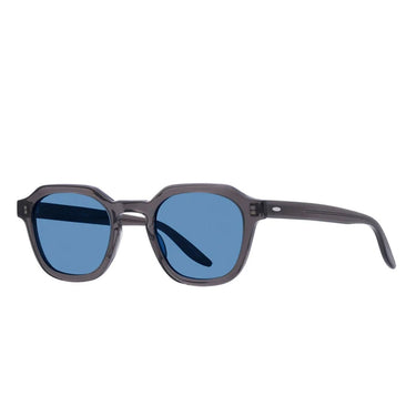 Barton Perreira Tucker Gray Round Sunglasses