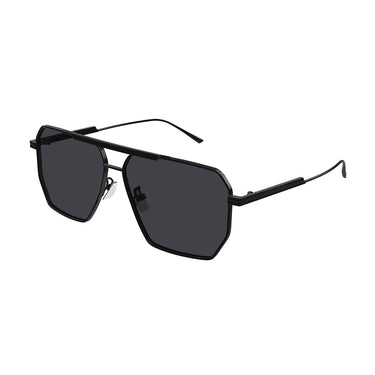 Bottega Veneta Occhiali da Sole BV1012S 001 Nero Grigio Uomo 2