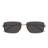 Bottega Veneta Sunglasses BV1126S 002 Gold/Grey Men