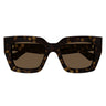 Bottega Veneta Sunglasses BV1212S 002 Brown Brown Women