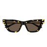 Bottega Veneta Lunettes de Soleil BV1241S 002 Havana/Marron Unisexe