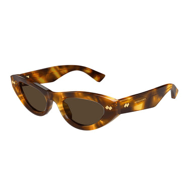 Bottega Veneta Occhiali da Sole BV1350S 002 Havana/Marrone Donna 2