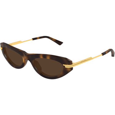 Bottega Veneta Occhiali da Sole BV1368S 002 Marrone Marrone Donna 2