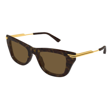 Bottega Veneta Occhiali da Sole BV1369S 002 Havana/Marrone Donna 