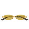 Bottega Veneta Sonnenbrille BV1381S 002 Gold/Gelb Unisex