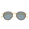Bottega Veneta Sonnenbrille BV1389S 002 Gold/Blau Herren