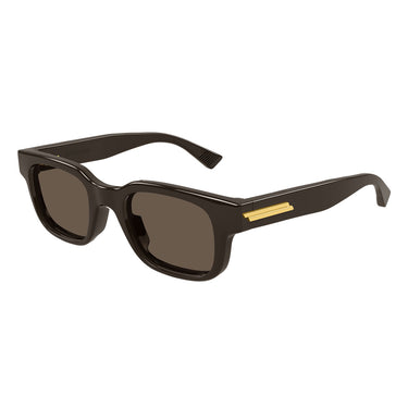 Bottega Veneta Occhiali da Sole BV1411S 003 Marrone/Marrone Uomo 2