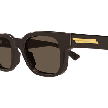 Bottega Veneta Occhiali da Sole BV1411S 003 Marrone/Marrone Uomo 3