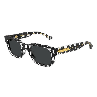 Bottega Veneta Occhiali da Sole BV1411S 004 Nero/Grigio Uomo 1
