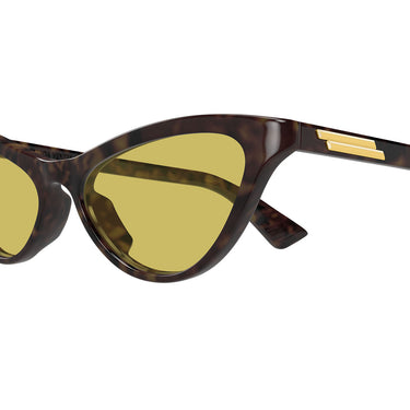 Bottega Veneta Occhiali da Sole BV1414S 002 Marrone Marrone Donna 3
