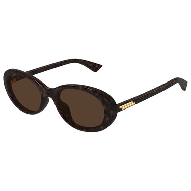Bottega Veneta Occhiali da Sole BV1415SK 002 Marrone Marrone Donna 2