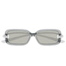 Bottega Veneta Occhiali da Sole BV1439S 004 Argento Grigio Donna 