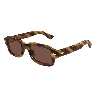 Bottega Veneta Occhiali da Sole BV1442S 002 Marrone/Marrone Uomo 2