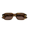 Bottega Veneta Occhiali da Sole BV1442S 002 Marrone/Marrone Uomo