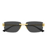 Bottega Veneta Occhiali da Sole BV1511S 001 Oro/Grigio Unisex