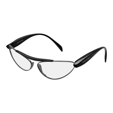 Bottega Veneta Occhiali da Sole BV1529S 002 Rutenio Nero/Trasparente Donna 2