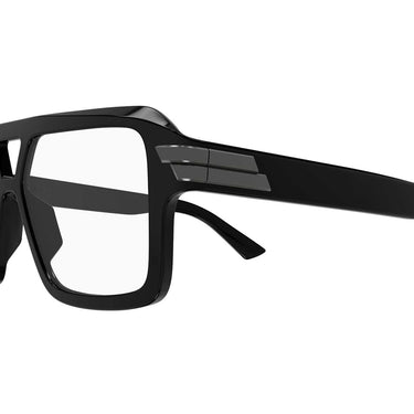 Bottega Veneta Occhiali da Vista BV1491O 001 Nero/Trasparente Unisex 3