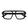 Bottega Veneta Occhiali da Vista BV1491O 001 Nero/Trasparente Unisex
