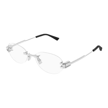 Bottega Veneta Occhiali da Vista BV1512O 002 Argento/Trasparente Unisex 2