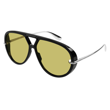 Bottega Veneta Gafas de Sol BV1274S 002 Negro/Amarillo Unisex 2