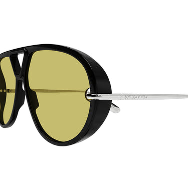 Bottega Veneta Gafas de Sol BV1274S 002 Negro/Amarillo Unisex 3