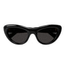 Bottega Veneta Sunglasses BV1282S 001 Black/Grey Women