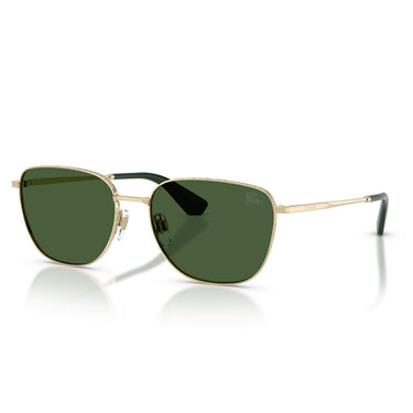 Burberry Occhiali da Sole BE3171 110971 Oro Chiaro Verde Scuro Uomo 2