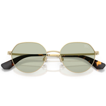 Burberry Occhiali da Sole BE3173D 1109/2 Oro Chiaro/Verde Chiaro Unisex