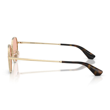 Burberry Occhiali da Sole BE3173D 110984 Oro Chiaro Rosa Scuro Unisex  3