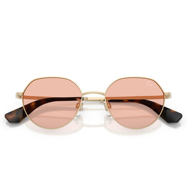 Burberry Occhiali da Sole BE3173D 110984 Oro Chiaro Rosa Scuro Unisex  5