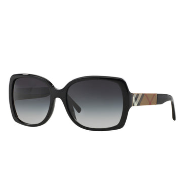 Burberry Occhiali da Sole BE4160 34338G Nero/Grigio Sfumato Donna 2