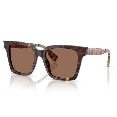 Burberry Occhiali da Sole BE4335 390373 Marrone Marrone Sfumato Donna  2