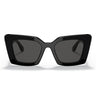 Burberry Sonnenbrille BE4344 300187 Daisy Schwarz/Dunkelgrau Damen