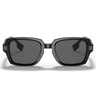 Burberry Sonnenbrille BE4349 300187 Eldon Schwarz/Dunkelgrau Herren