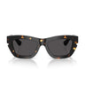 Burberry Sunglasses BE4454 410687 Brown Yellow Dark Gray Women
