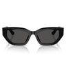 Burberry Sunglasses BE4463D 300187 Black/Dark Gray Women