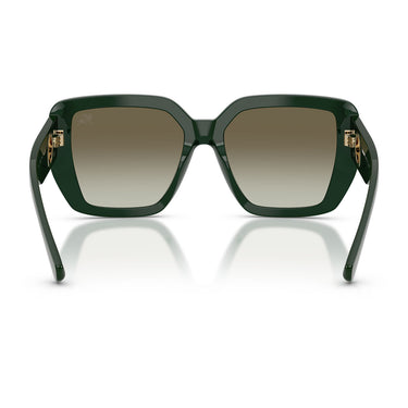 Burberry Occhiali da Sole BE4471 42038E Verde Marrone Sfumato Donna 4